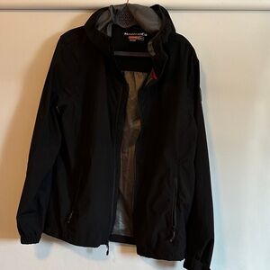 Hawke & Co Black and Gray Windbreaker